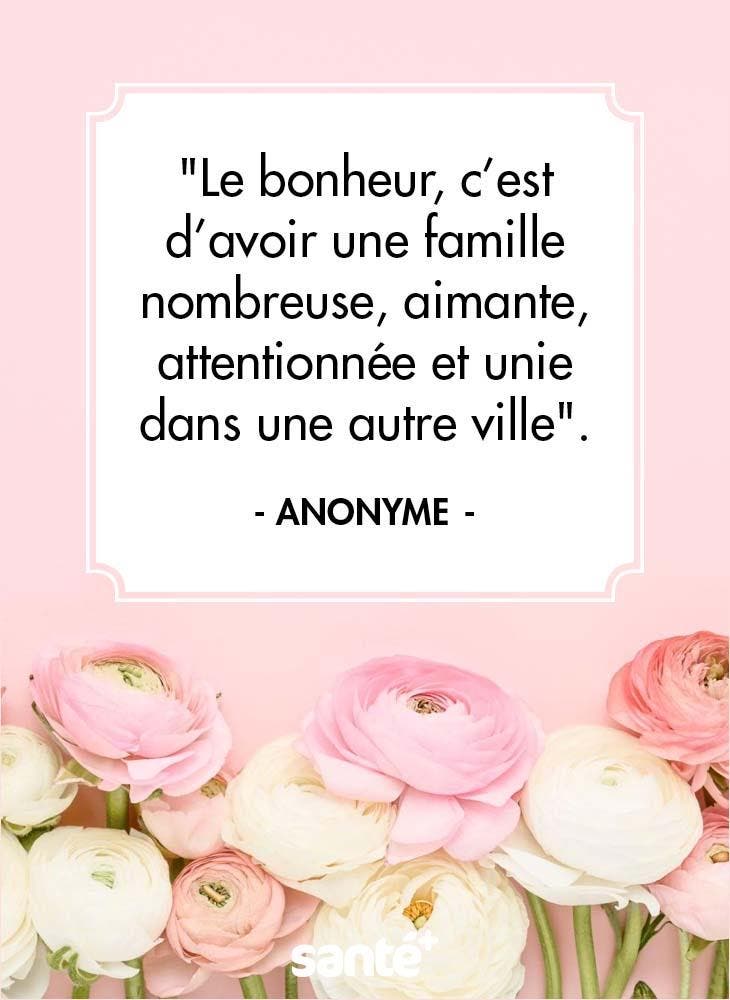 Citations sur la distance entre les familles Citations sur la distance entre les familles