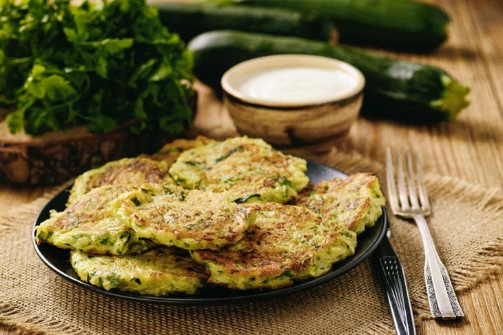 Galettes de courgettes