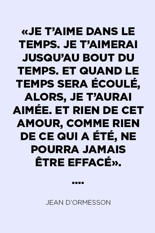 Citation de jean d'ormesson Citation de jean d'ormesson