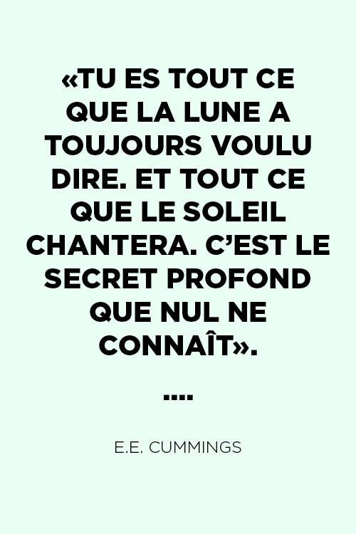 Citation d'e.e cummings Citation d'e.e cummings
