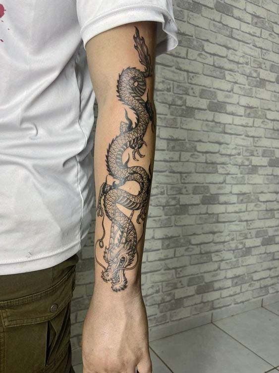 Tatouage “dragon” Tatouage “dragon”
