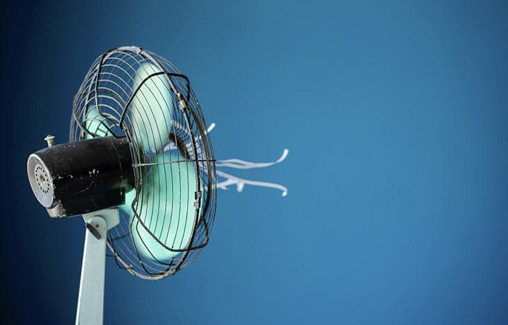 Un ventilateur. source : spm Un ventilateur. source : spm