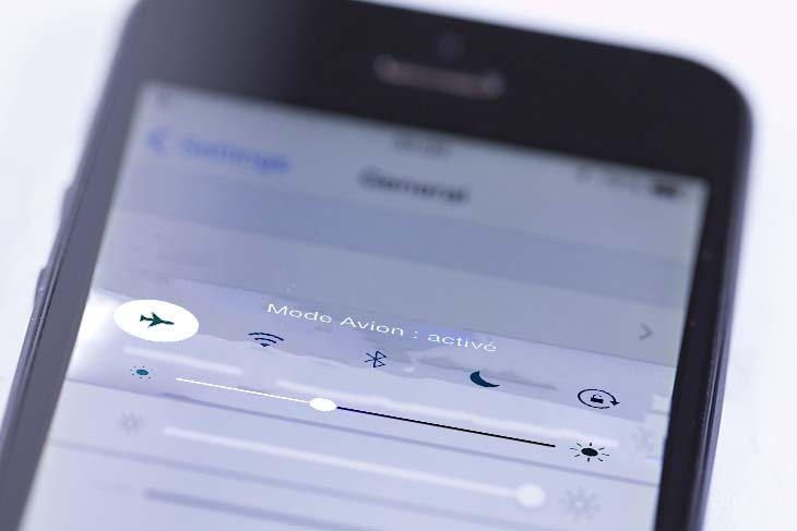 Le mode avion sur smartphone Le mode avion sur smartphone